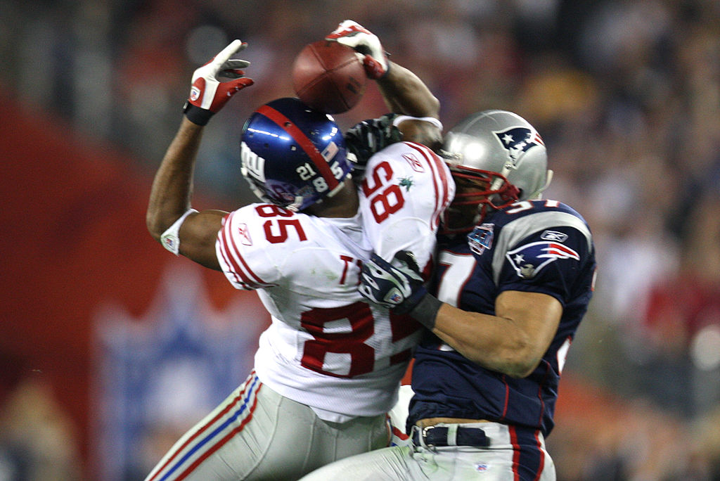 David Tyree became a Super Bowl hero after hauling in a helmet catch for the New York Giants.