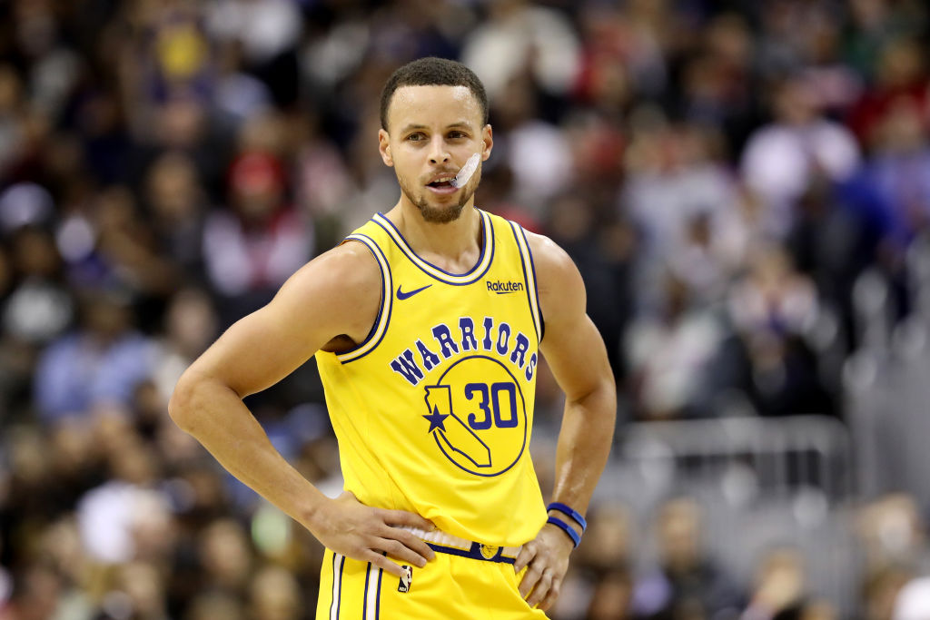 Golden State Warriors point guard Stephen Curry