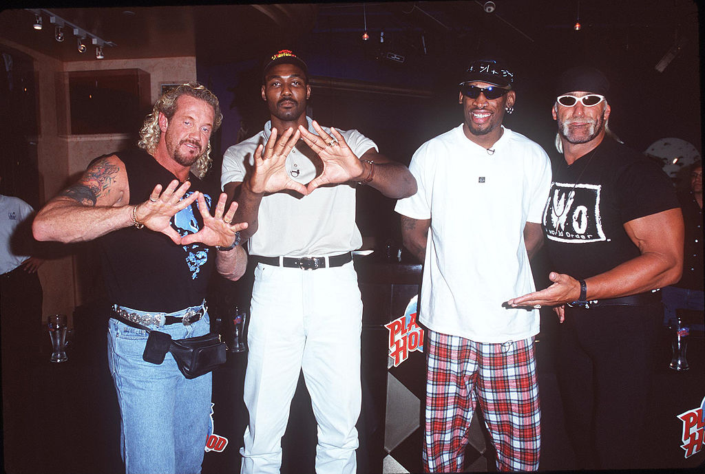Dennis Rodman Karl Malone WCW