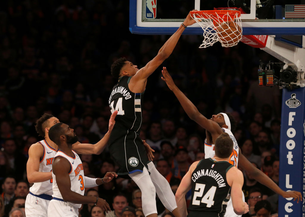 The New York Knicks didn't endear themselves to Giannis Antetokounmpo when they had his brother on the roster.