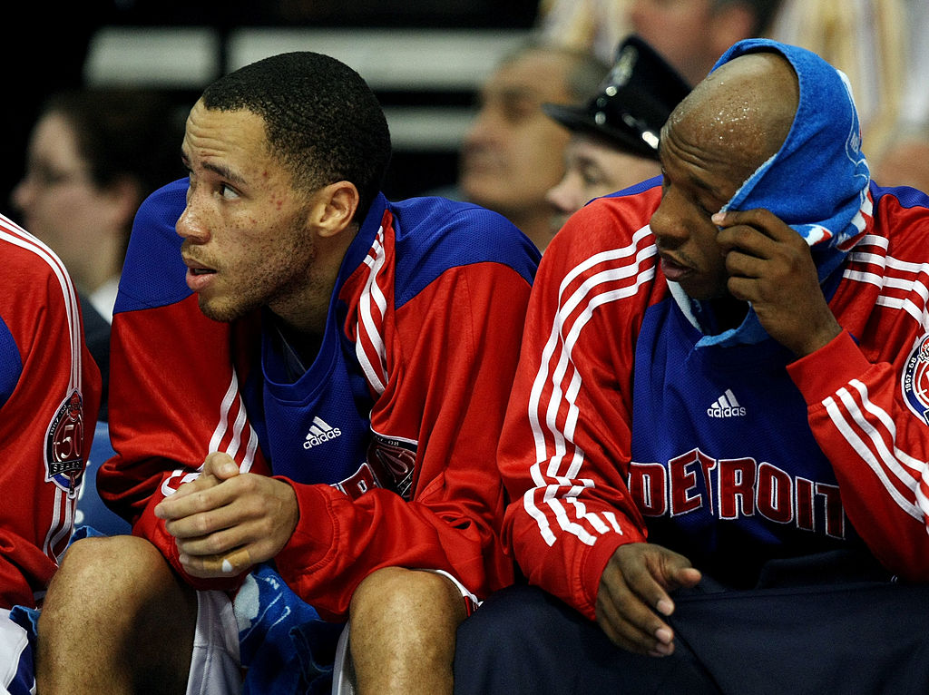 Chauncey Billups and Tayshaun Prince starred for the Pistons but could now be battling for the same job.