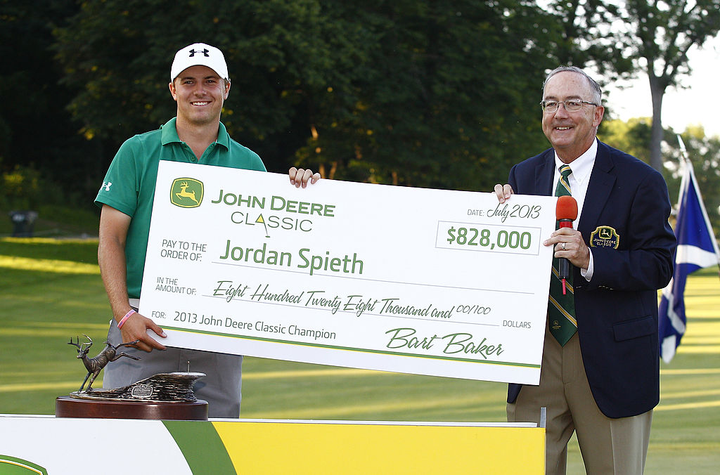 How much is golfer Jordan Spieth worth?