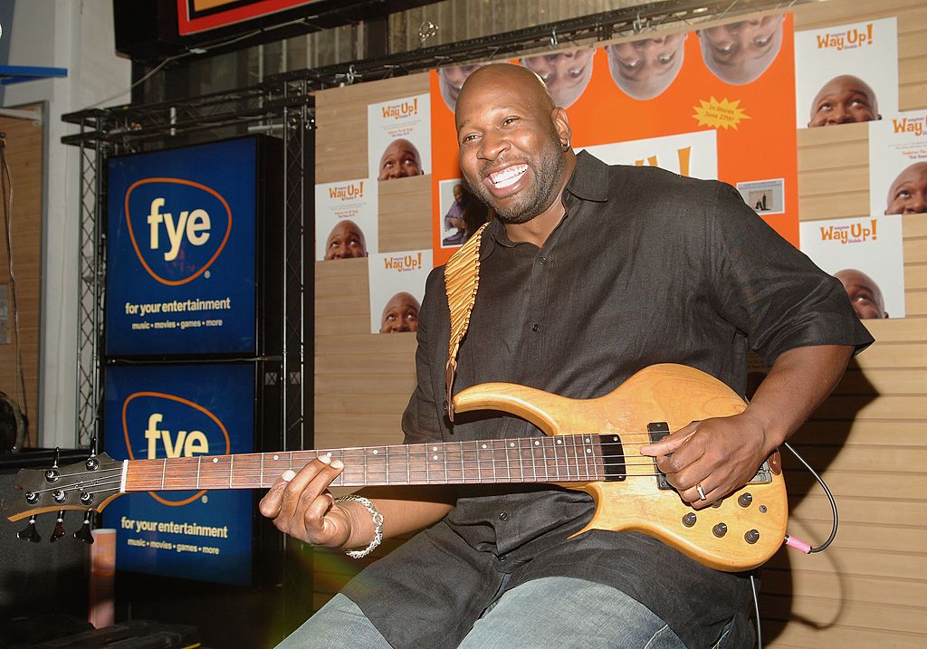 Wayman Tisdale In-Store Appearance At FYE Store At Rockefeller Center