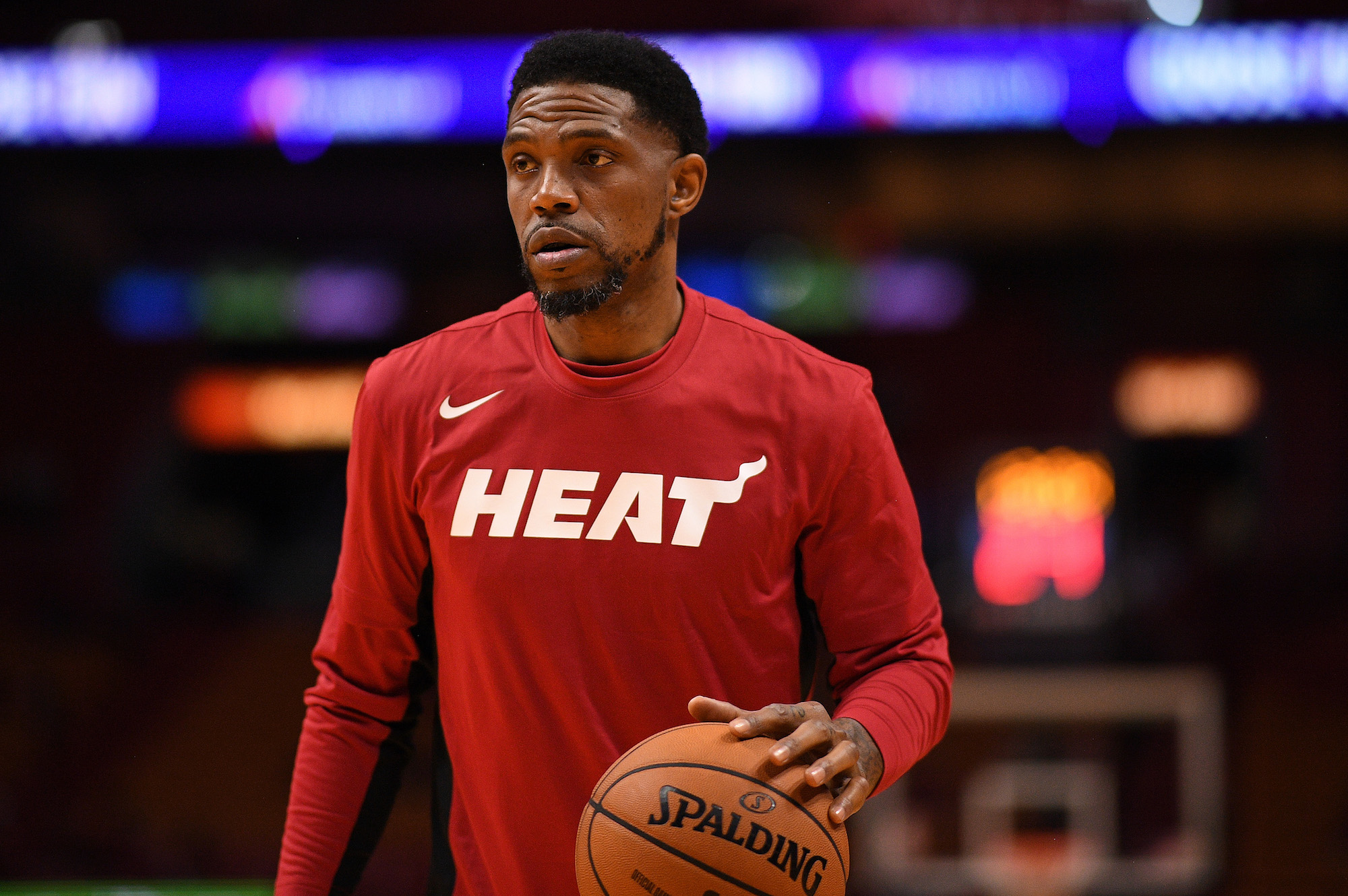 Udonis Haslem has used grit and hard work to earn more than $60 million in the NBA.