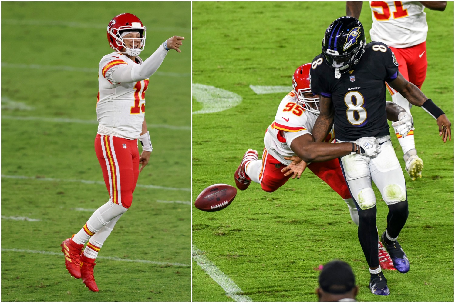 Patrick Mahomes just proved why Lamar Jackson isn't in his class as a quarterback with a monster performance on Monday Night Football.