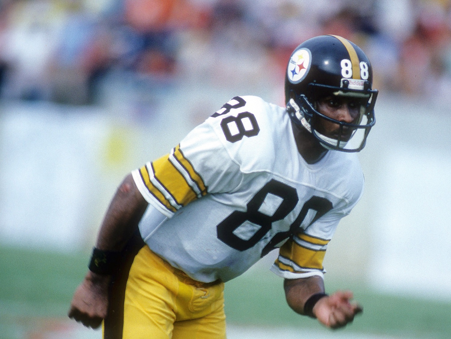 Lynn Swann helped the Pittsburgh Steelers to four Super Bowl victories en route to induction into the Pro Football Hall of Fame