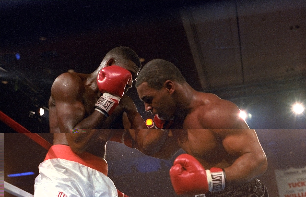 Mike Tyson vs. Jose Ribalta in August 1986