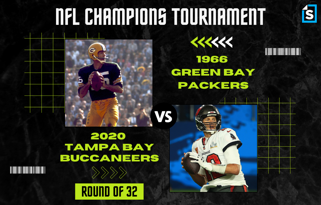 Super Bowl Tournament 1966 Green Bay Packers vs. 2020 Tampa Bay Buccaneers