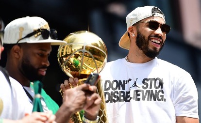 Boston Celtics Celebrate 18th NBA Championship With Duck Boat Parade In Boston